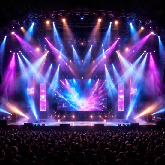 7 Tips Desain Lighting Panggung Profesional untuk Konser & Pertunjukan