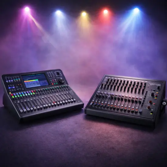 Perbedaan Mixer Lighting Digital dan Analog yang Wajib Diketahui
