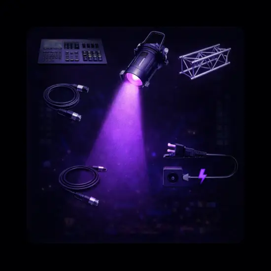 Apa Saja Komponen Instalasi Lighting Panggung? Ini Penjelasan Lengkapnya