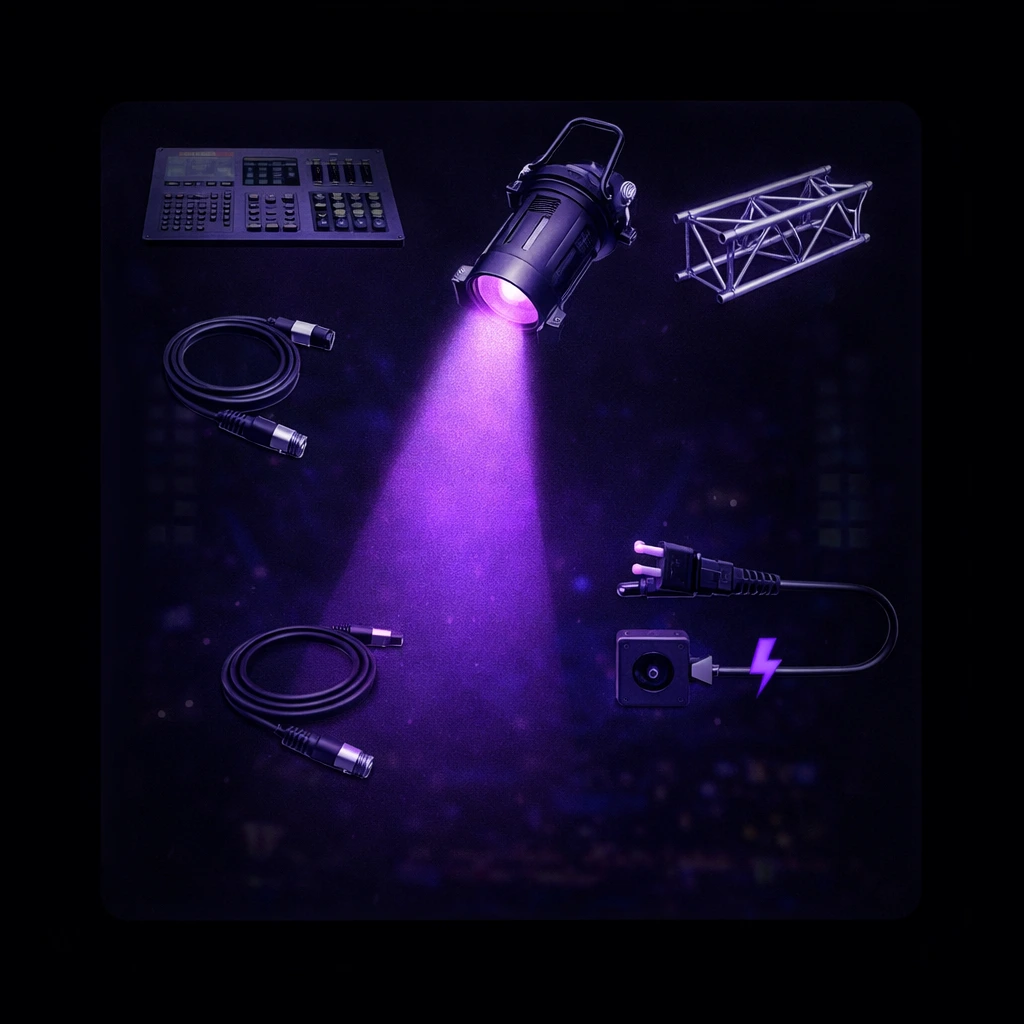 Apa Saja Komponen Instalasi Lighting Panggung? Ini Penjelasan Lengkapnya